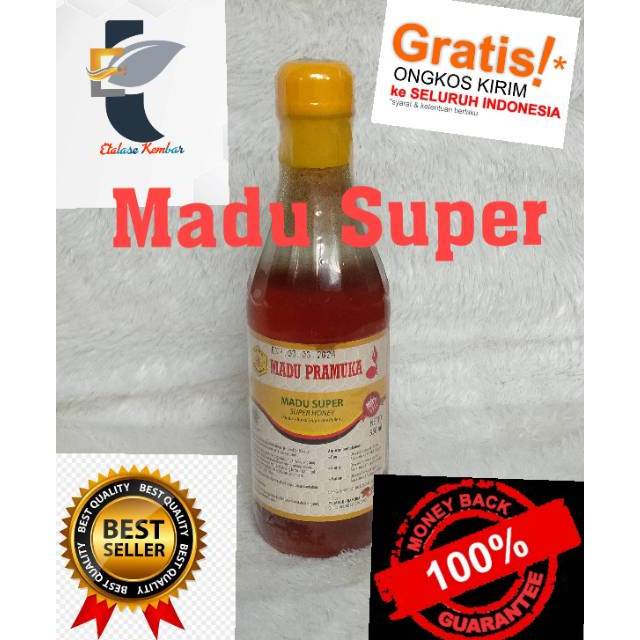 

MADU SUPER dari MADU PRAMUKA 350ml