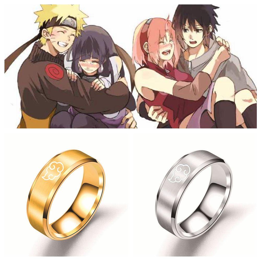 Lily Anime Cincin Aksesoris Pesta Jari Cincin Kreatif Hadiah Perhiasan Adjustable Naruto