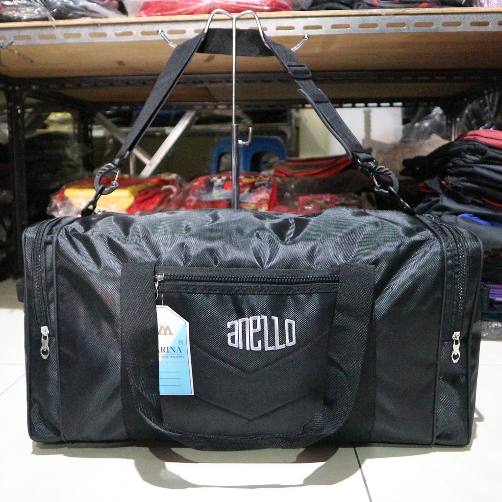 Tas Travelling Mudik Tas Pakaian Besar Travel Anello Kuat Tebal Awet Tas Selempang Jinjing Besar