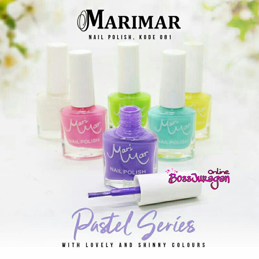 (BOSS) MARIMAR Nail Polish Pastel Series 8ml - Cat Kuku - Kutek