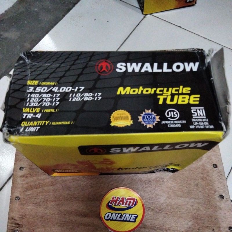 Ban dalam 350 400 17/140 60 17/120 70 17/130 70 17 Swalow