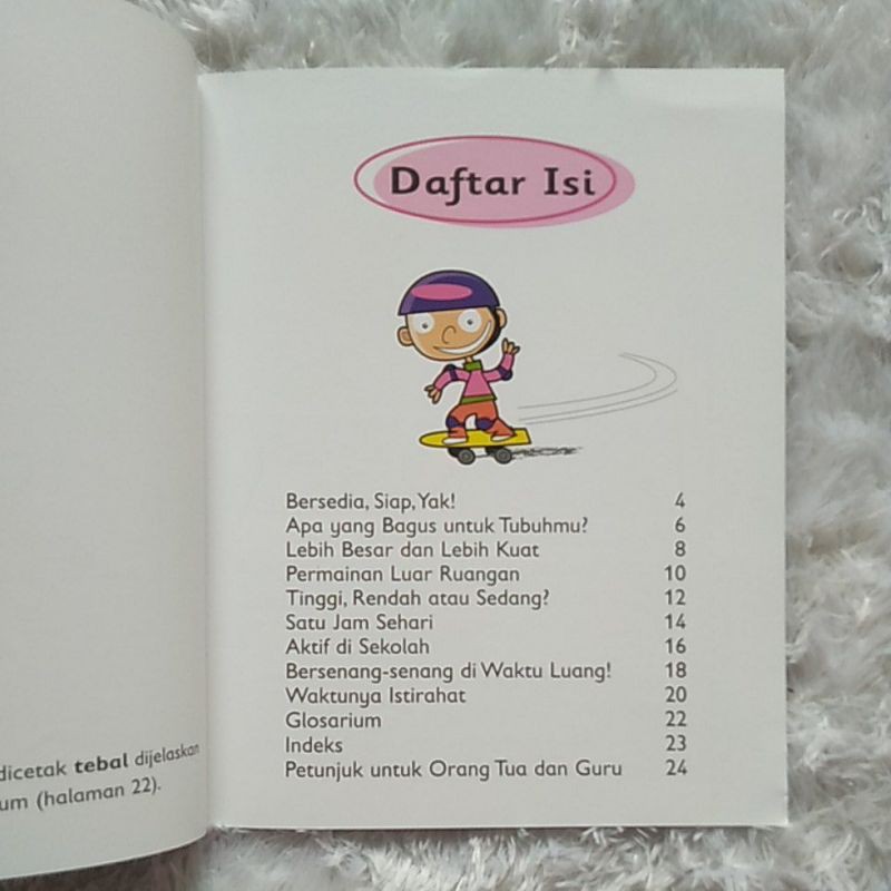 Buku Anak - Menjaga Diri Sendiri - Olahraga