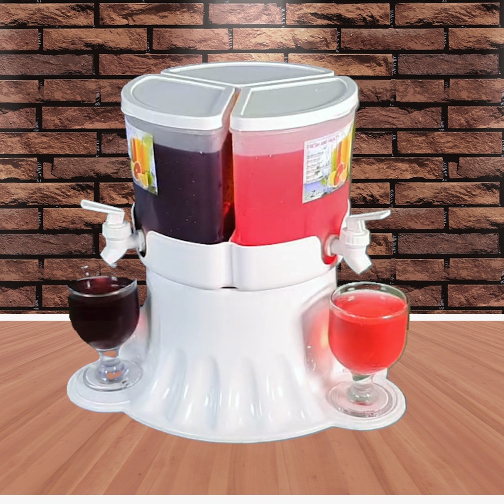 Jozaka -dispenser 3in1  water Dispenser  3in1 Putar 360° / Dispenser jus Kulkas 6 liter  / dispenser minuman segar