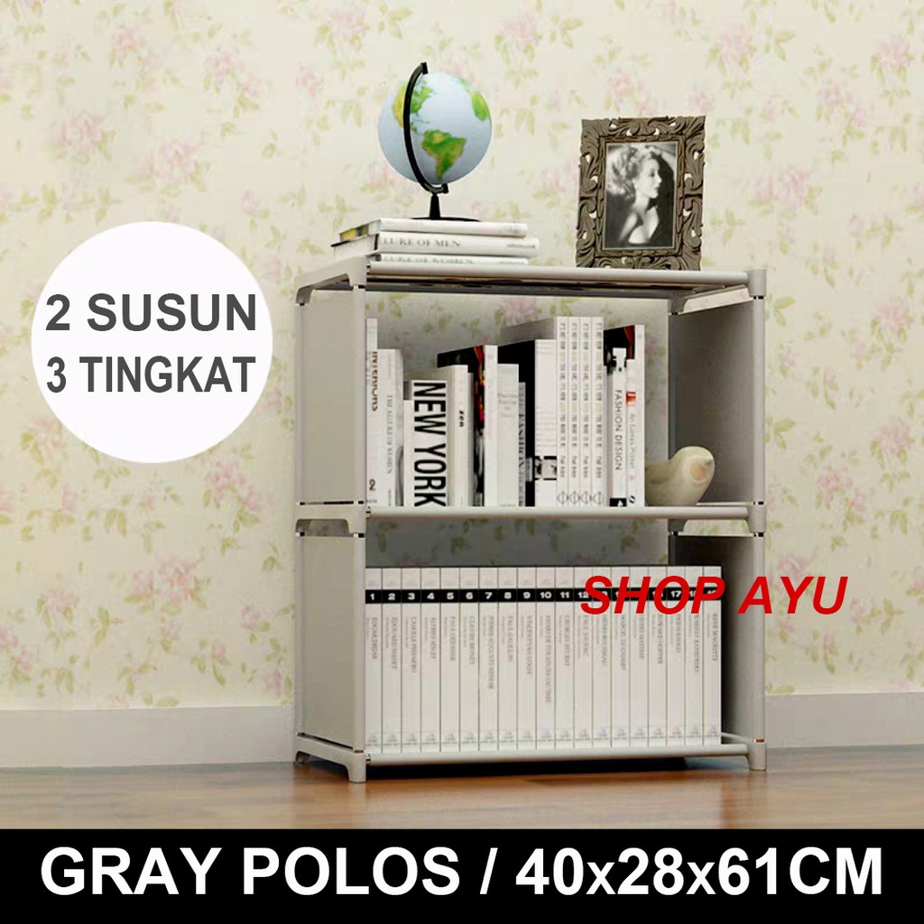 -2 susun gray polos