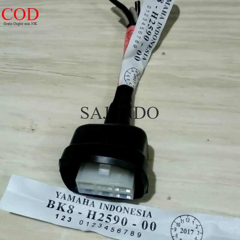 Soket kiprok legulator yamaha R25 kabel tebal
