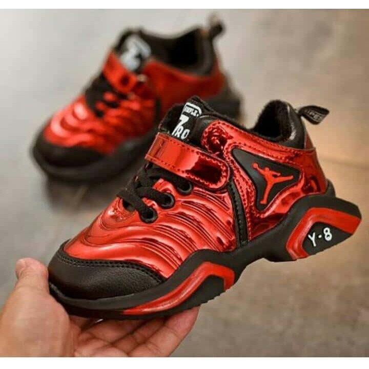 FASHION ANAK  SNEAKER  BASKET VOGUE SEPATU  NON LAMPU 