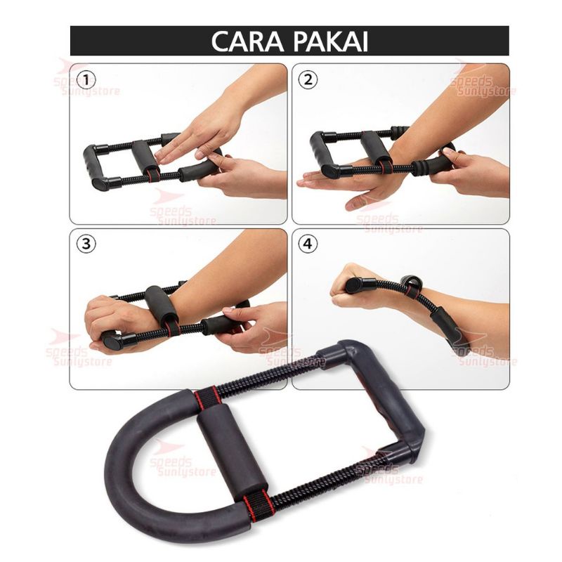 Power Wrist / Alat Memperkuat Otot Pergelangan