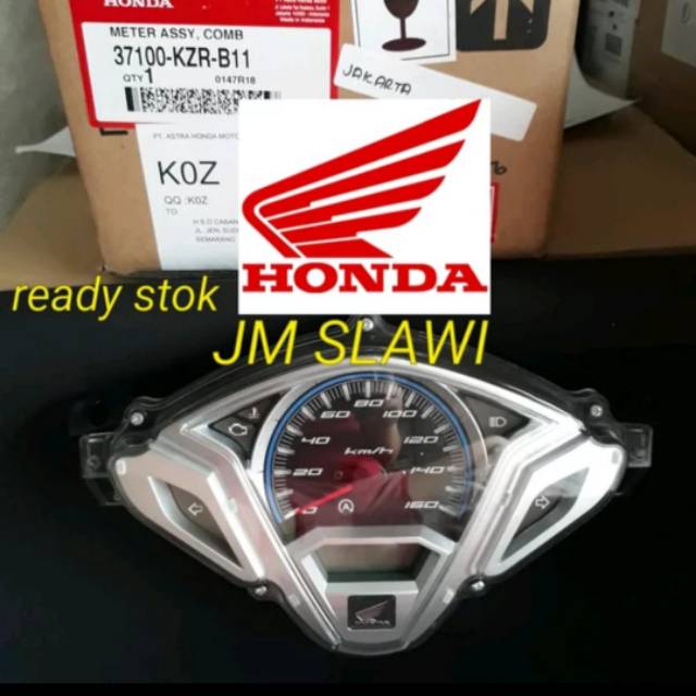 37100-KZR-B11 Speedometer assy vario 125 iss techno lama atau non led asli AHM