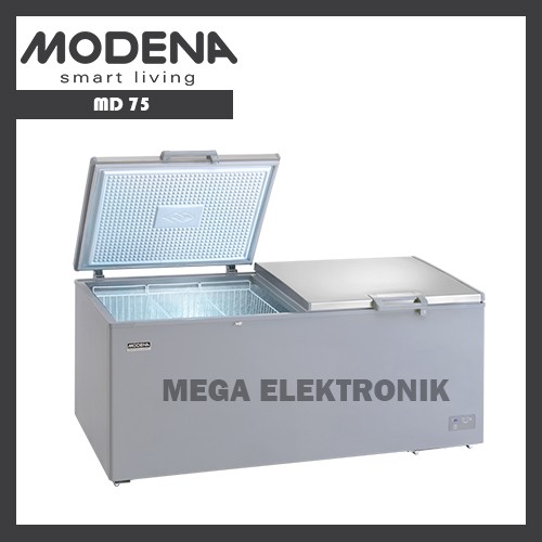 Modena MD 75 Chest Freezer 750L - KHUSUS JABODETABEK