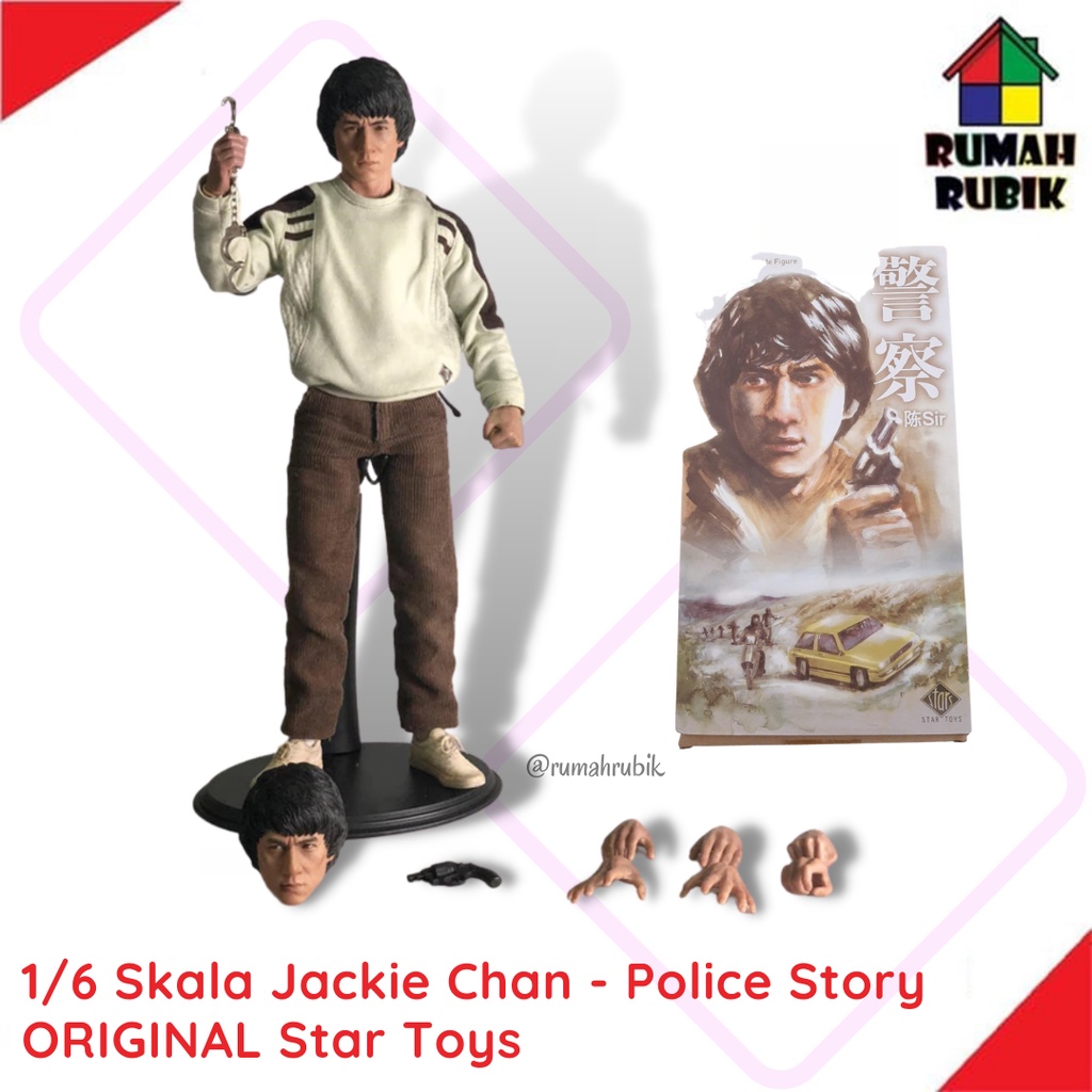 1/6 Skala ORIGINAL STAR TOYS STT-001 Jackie Chan Police Stoty Set Action Figure Jackie Chan - FULL S