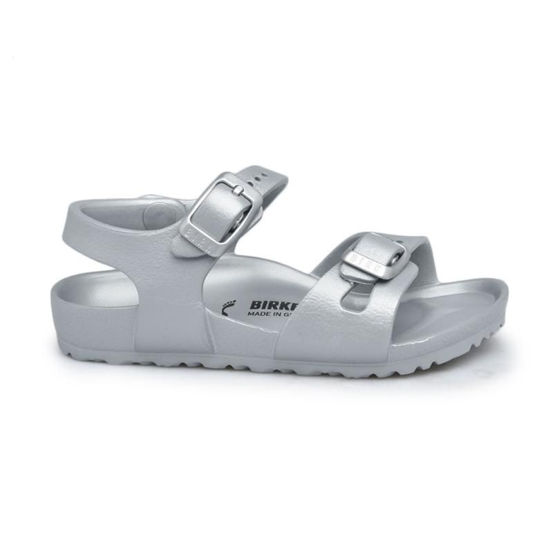 Preloved Birkenstock Eva Silver