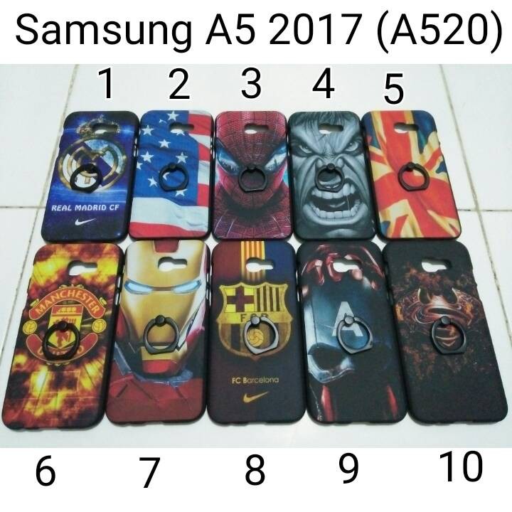 HARDCASE KARAKTER IRING SAMSUNG A5 2017 / BACKCASE SAMSUNG A5 2017