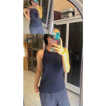Tommy Hilfiger Tanktop Rajut Kepang