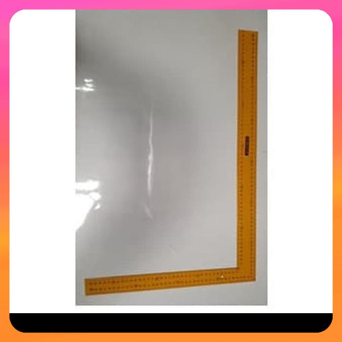 

KENMASTER Penggaris 24 in Siku Baja 40 x 60 Cm Tukang Carpenter Square