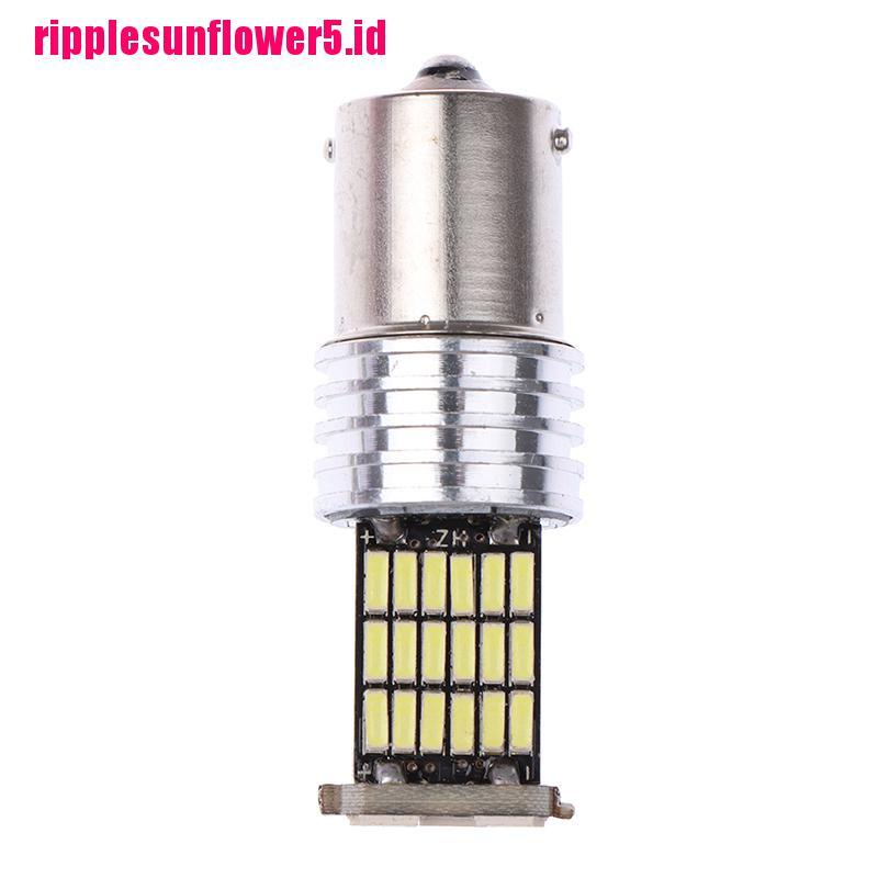 2pcs Canbus 15 SMD BA15S P21W 1156 6000K High Power Warna Putih Untuk Rem Belakang Mobil