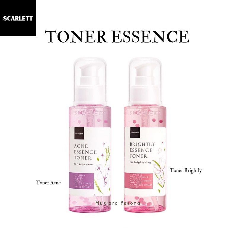 SCARLETT Whitening Brightly Essence Toner - Whitening Acne Essece Toner