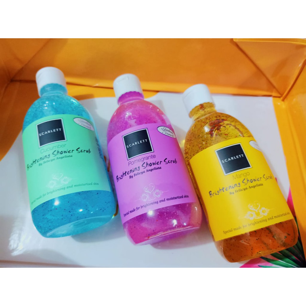 [COD] Scrub Perontok Daki dan Pemutih Kulit Ampuh dalam 2 Minggu | Scarlett Whitening Shower Scrub