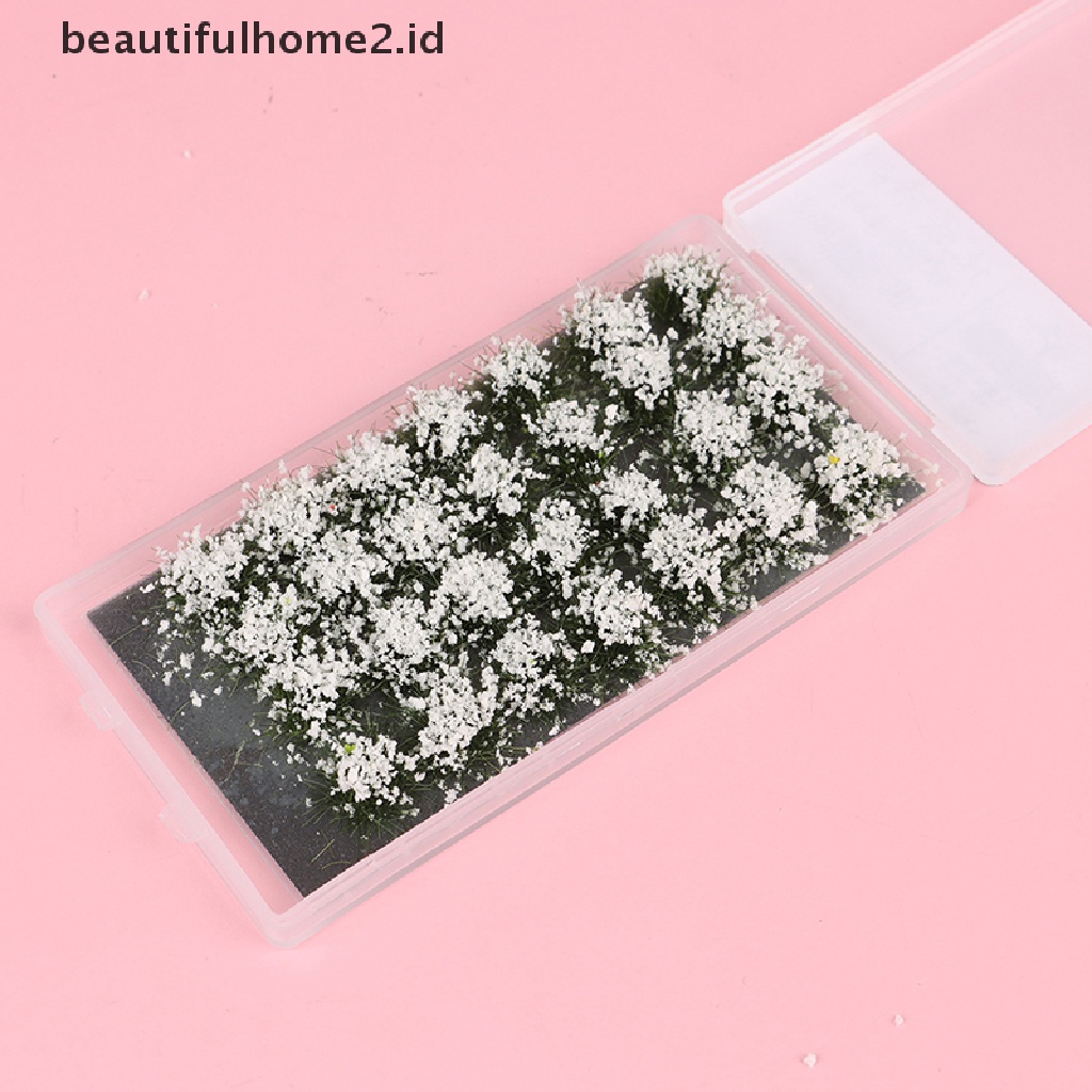 (Beautifulhome2.Id) 28pcs Miniatur Rumput Imitasi Untuk Dekorasi Taman Mini / Lansekap Mikro Diy