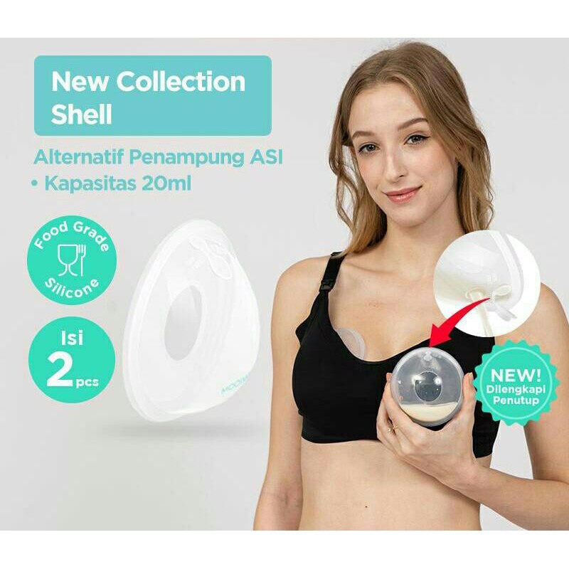 [PROMO] Mooimom New Breastmilk Collection Shell Penampung ASI Alternatif