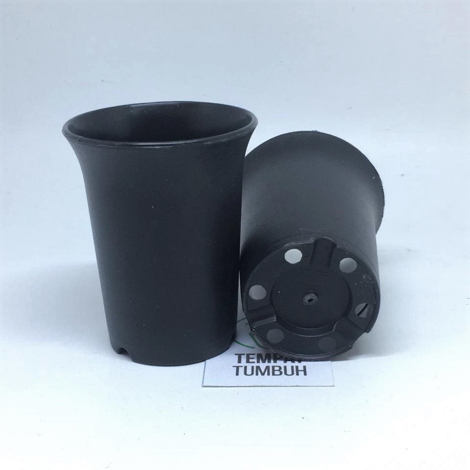 Pot Bulat 5cm - NKT Sanse - Hitam