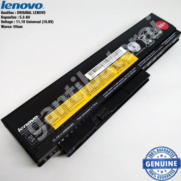 Baterai Laptop Lenovo Thinkpad X230 X230i