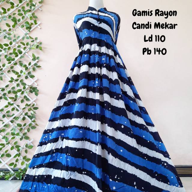 Gamis Rayon Candi Mekar