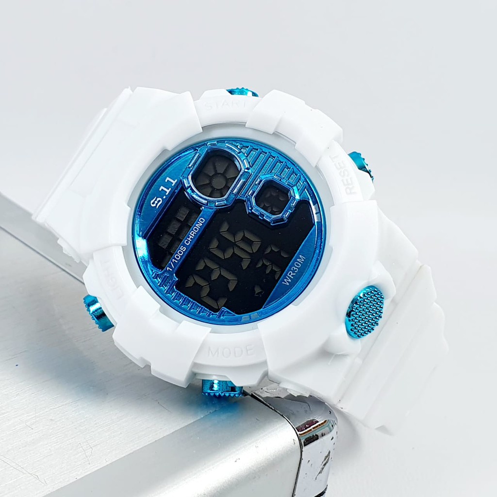 Jam Tangan Pria/Wanita Keren Sporty Digital 5.11 Strap Rubber SS-23 Anti Air