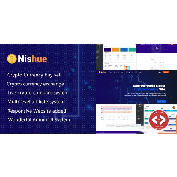 Aplikasi Web Trading CryptoCurrency Buy Sell Exchange Dan Lending Sistem MLM