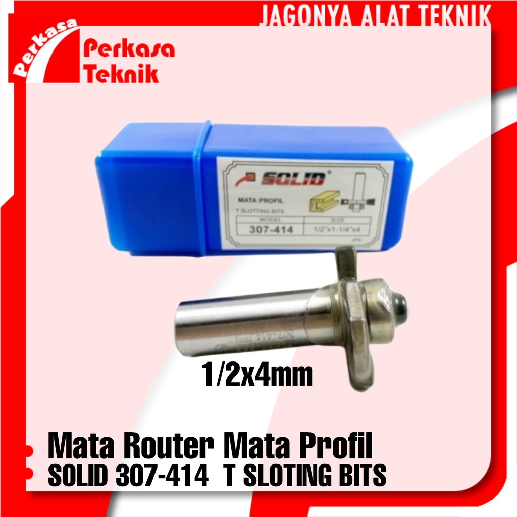 Mata Router Mata Profil 307-414 SOLID T Sloting bits