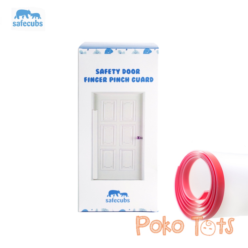 Safecubs Safety Door Finger Pinch Guard Pengaman Kecepit Jari Anak untuk Cegah Kejepit Celah Pintu