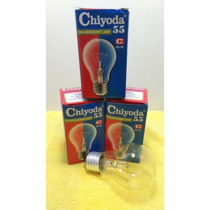lampu pijar 40 watt.chiyoda.e27.lampu ayam 40watt.