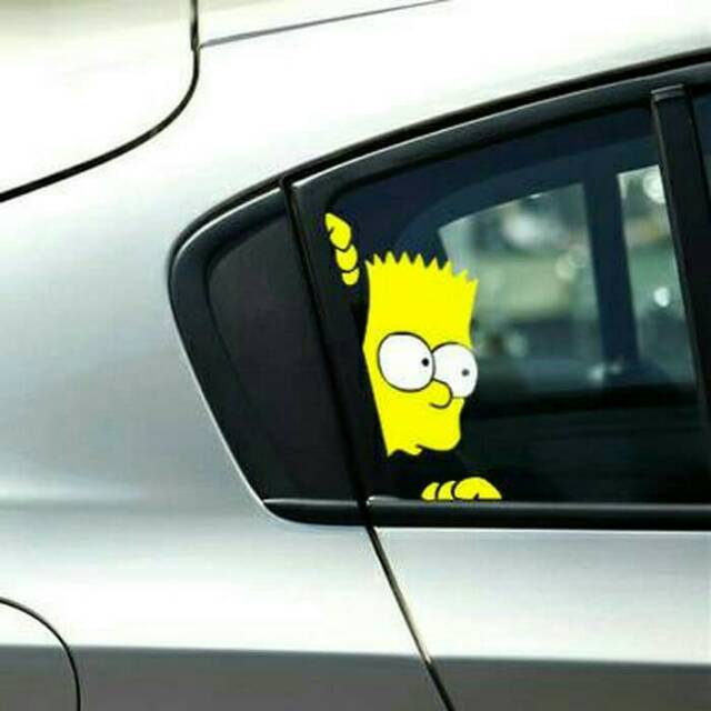 

Sticker Stiker Bart Simpsons