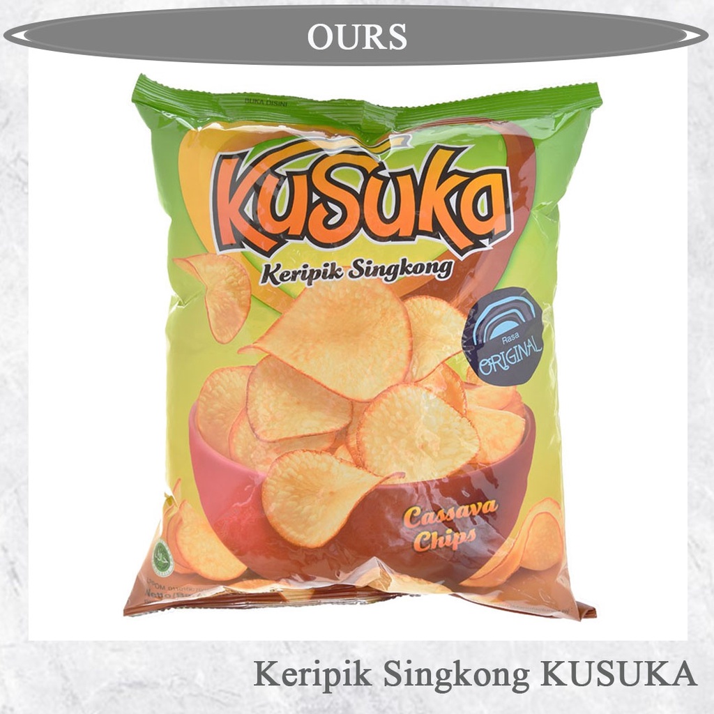 

KuSuka Keripik Singkong Original 180g