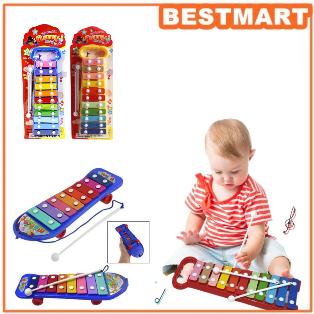 Xylophone Mainan Alat Musik Pukul/funny xylophone