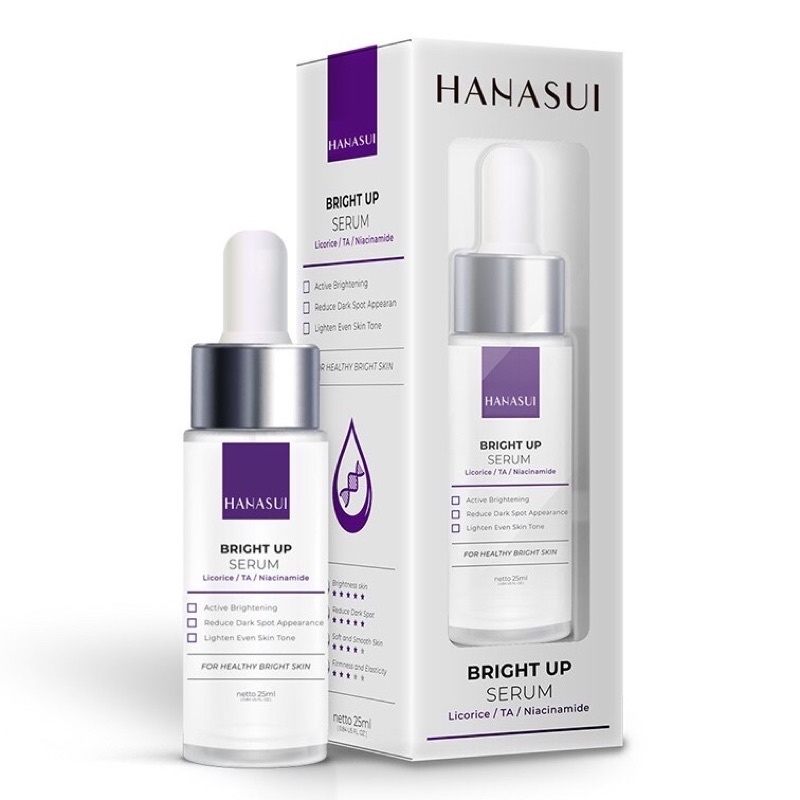 Hanasui propolis serum / Hanasui bright Up serum / Serum Hanasui / Serum pencerah wajah