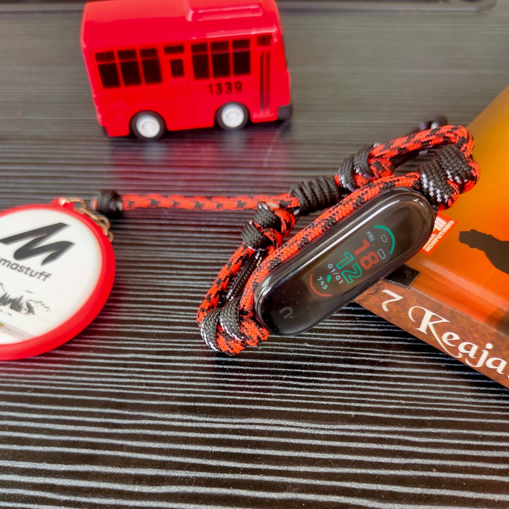 Smart Watch Smart Band M6 Waterproof Strap Paracord MIBAND 6 5 4 3 / AMAZFIT BAND 5Home Made