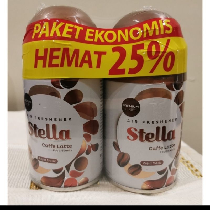 STELLA REFILL MATIC COFEE LATEE 2x225ml