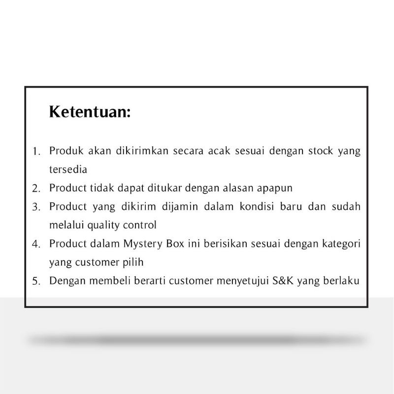 COD Mistery box anti zonk pasti ada isi dan pasti untung / misteri box aksesoris isi random berupa cincin anting gelang tangan gelang kaki kalung