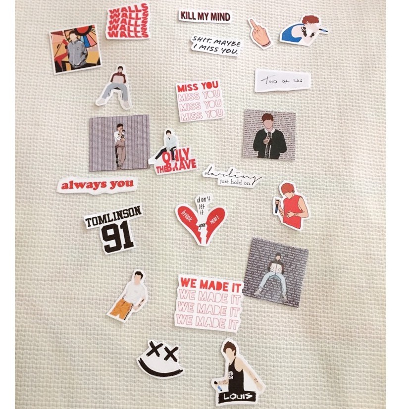 

Sticker Lucu Louis Tomlinson One direction