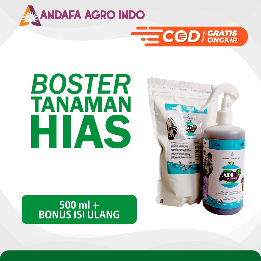 ADF Booster Tanaman Hias Pupuk Tanaman Hias Vitamin Tanaman Hias Pupuk Cair Tanaman Hias Serum Tanam