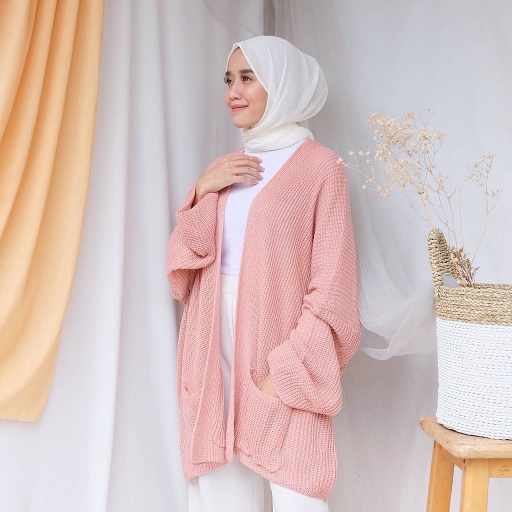 Cardigan Rajut Oversize Lavella premium 7 gauge by Galleraj-3