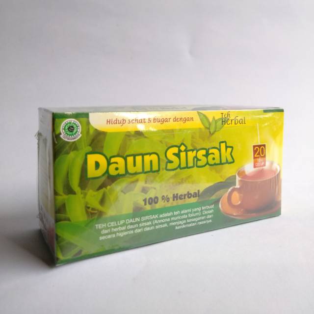 Teh Herbal Daun Sirsak Celup Al-Ghuroba