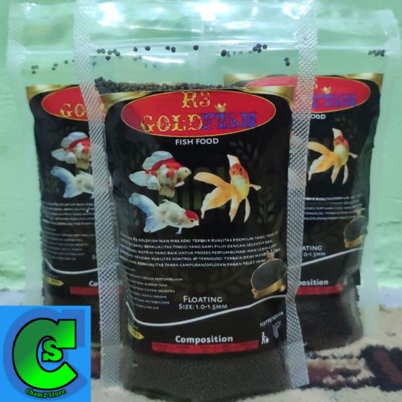 Pakan ikan R3 Goldfish-pelet pakan ikan mas koki premium / Pakan ikan / Pelet ikan