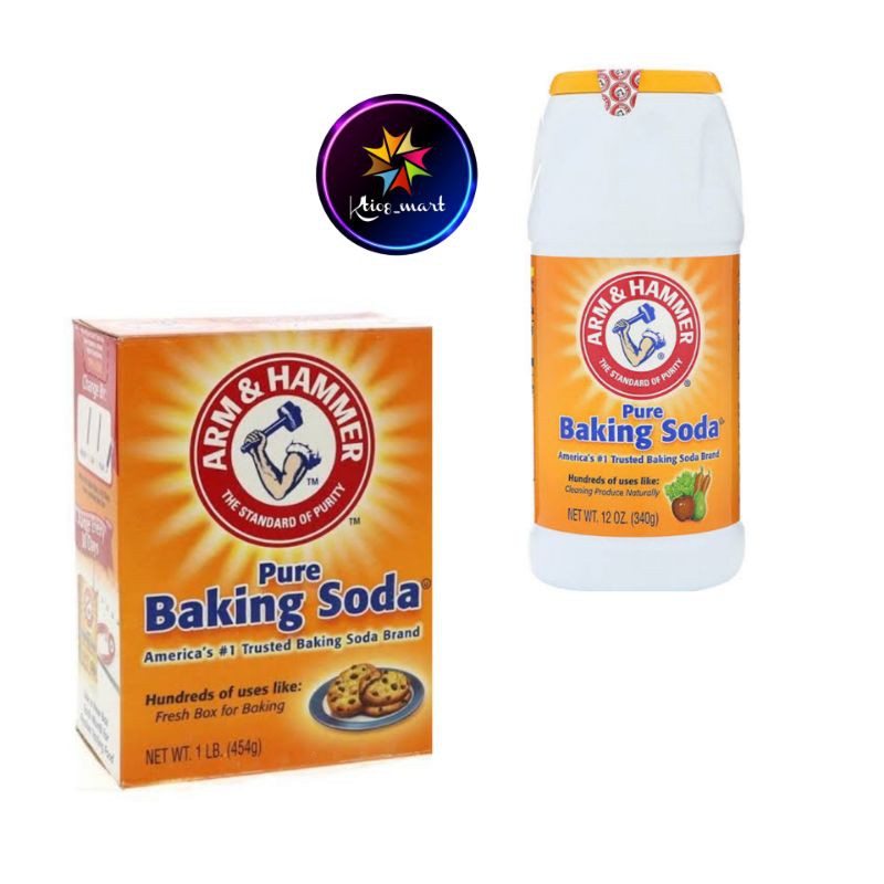 

Arm & Hammer Pure Baking Soda 454gr - 340gr/Baking or Cleaning/Import