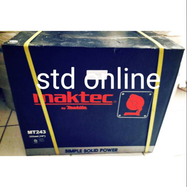 Cut off 14in maktec  Mt243 mesin pemotong besi 14 inch