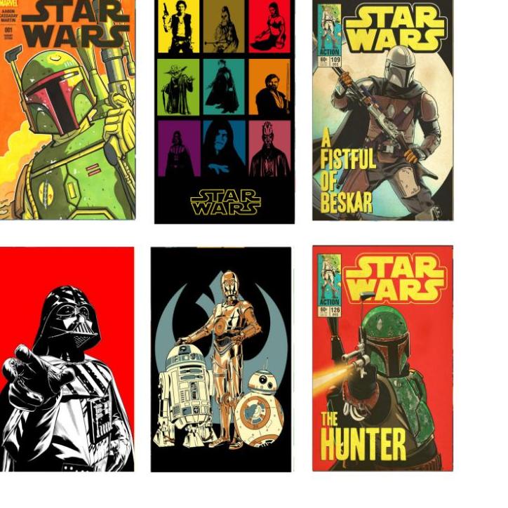 Paling Sesuai.. POSTER STAR WARS EDITION