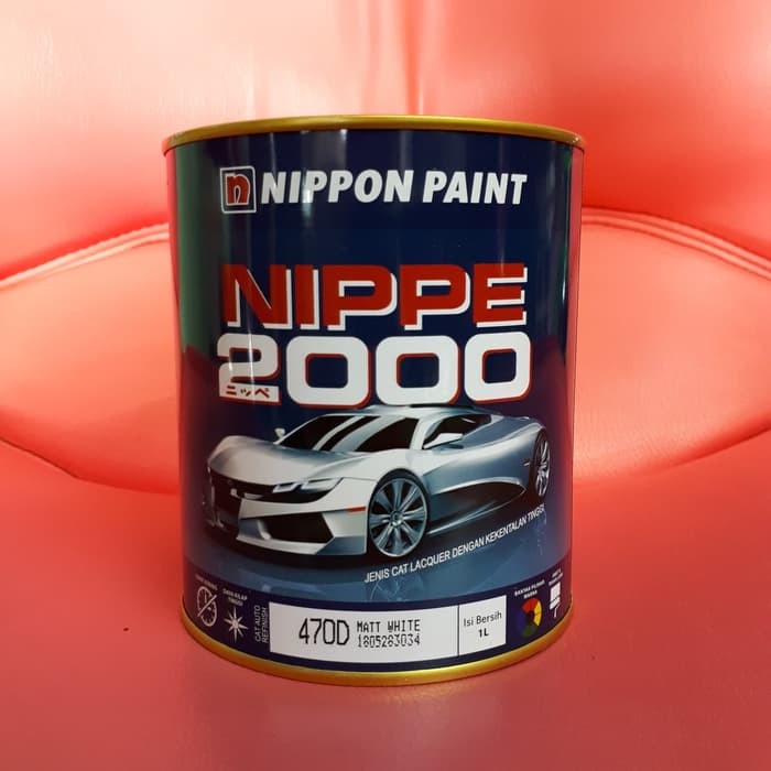 

HUA | CAT DUCO NIPPE 2000 470D MATT WHITE / CAT MINYAK / Gojek n Grab Kekinian Terlaris