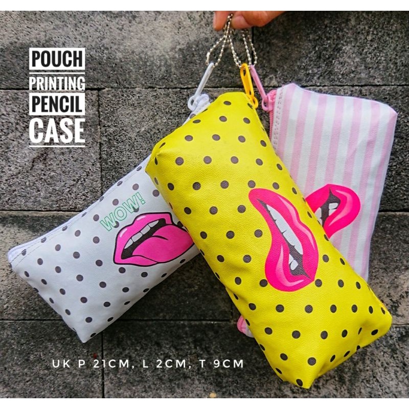 POUCH PRINTING/PENCIL CASE LUCU GEMES