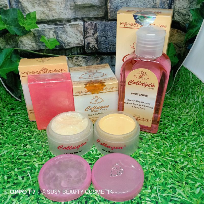 [Paket] Cream Collagen 4in1( Sabun.Toner.Cream )