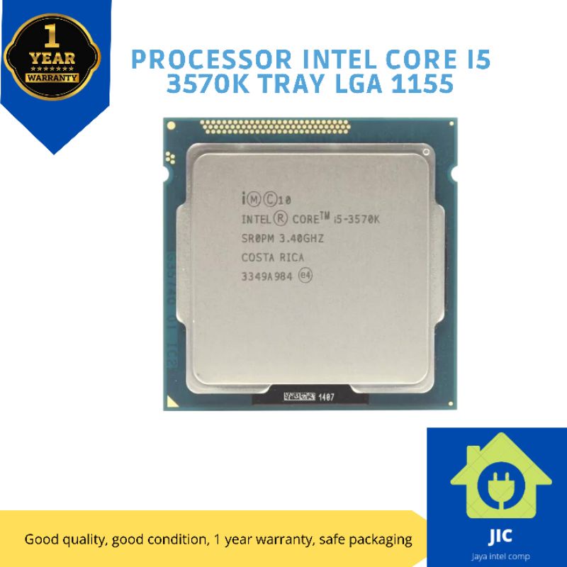 PROCESSOR INTEL CORE I5 3570K TRAY LGA 1155